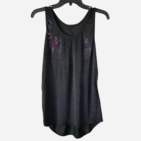 Lululemon Black Essential Tank Top Pleated - Picture 1 of 9